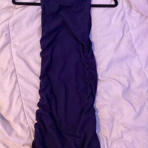 Amazon Women's Maxi Dress - Deep Purple